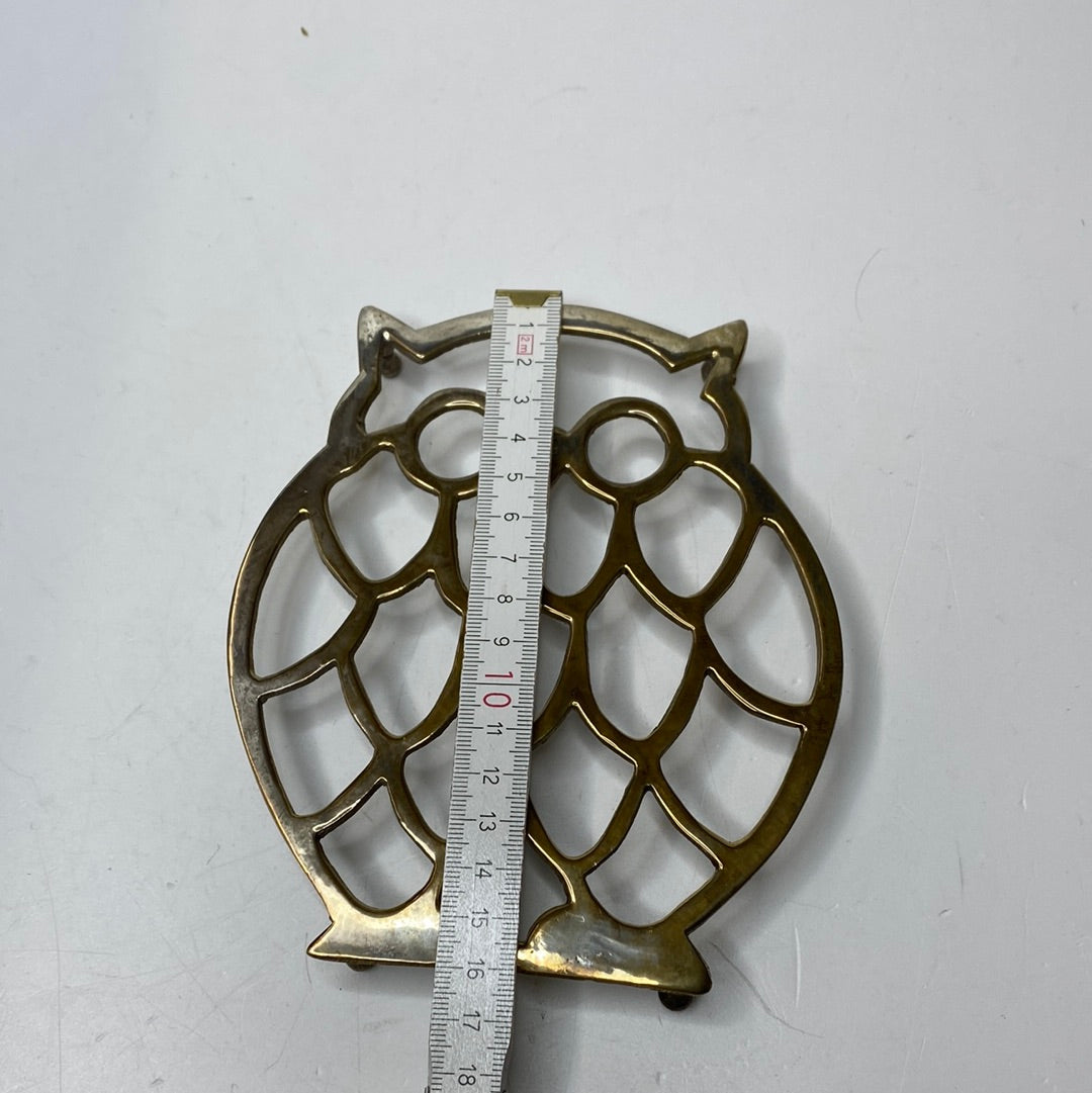 Vintage Topfuntersetzer Eule