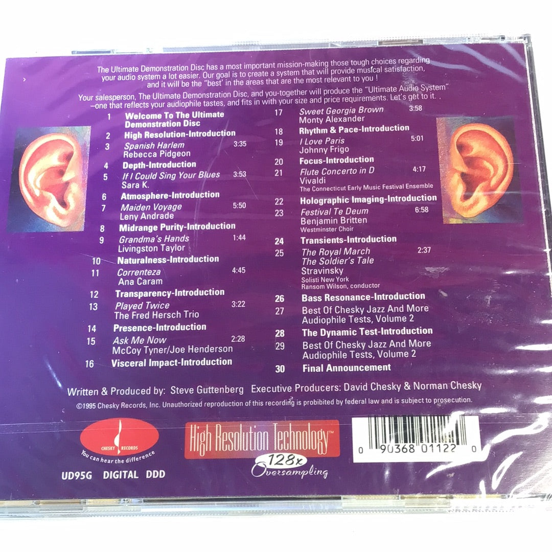 Audio-CD The Ultimate Demostration Disk