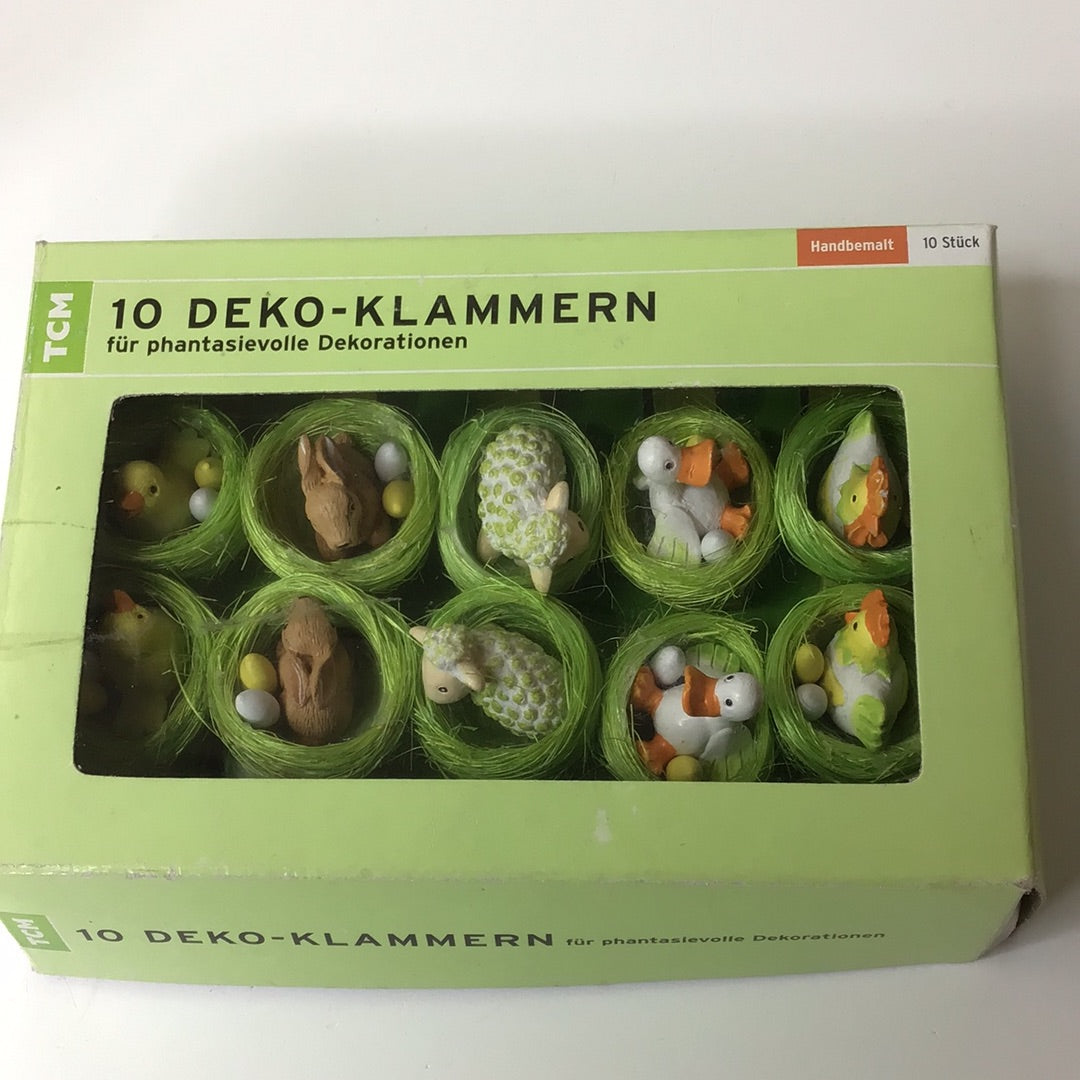 Deko-Klammern 10 Stück
