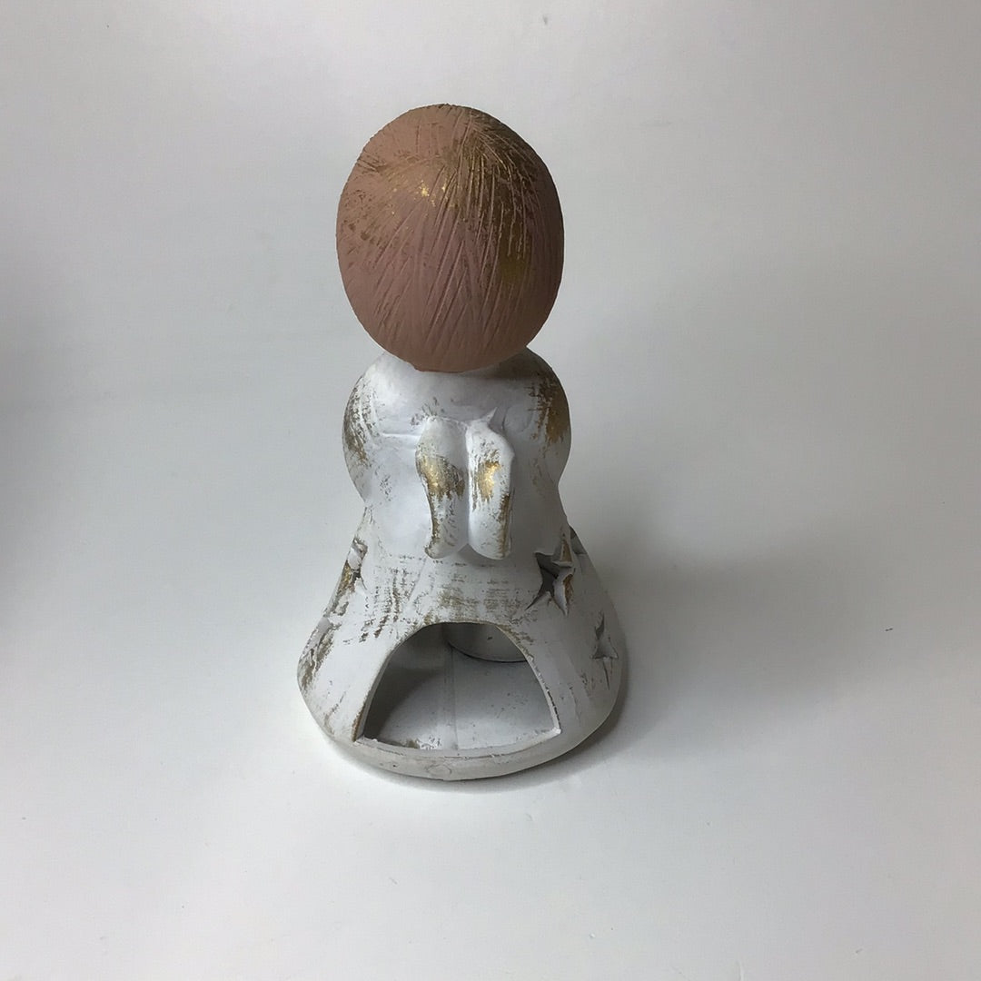 Engel Teelichthalter