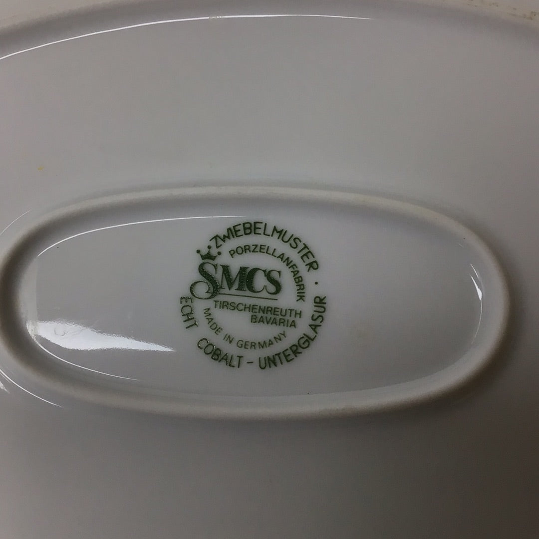 SMCS Tirschenreuth Bavaria Porzellan Schale oval