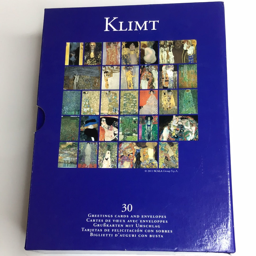 Grußkarten mit Umschlag Gustav Klimt