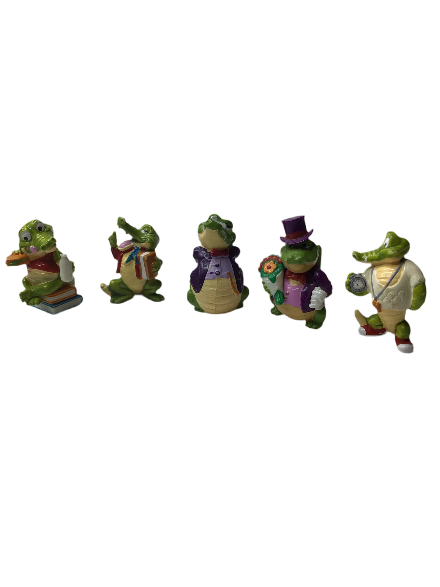 Kinderüberraschungsei Figuren Kroko-Schule 1991