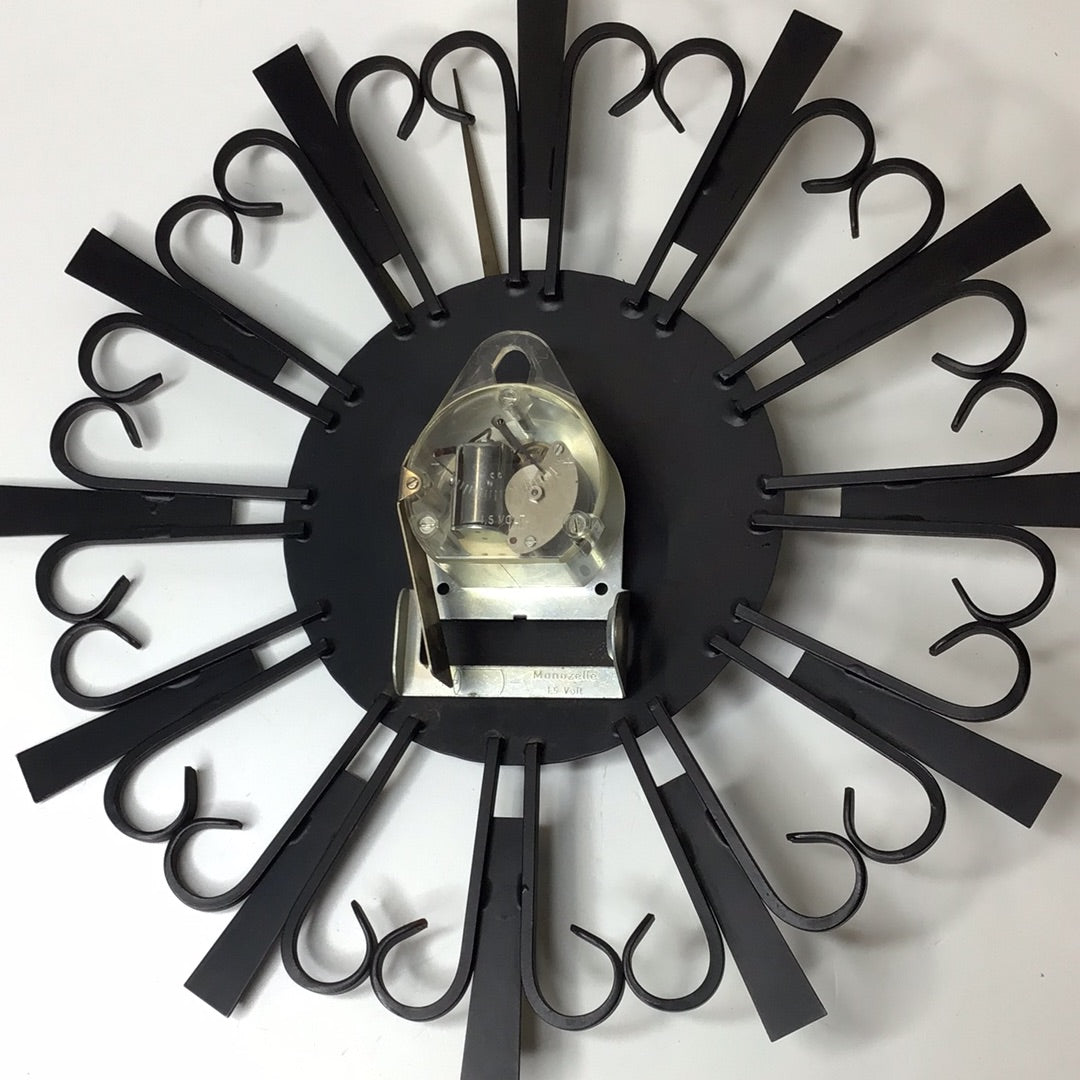 Sternzeichen Wanduhr 60er Jahre