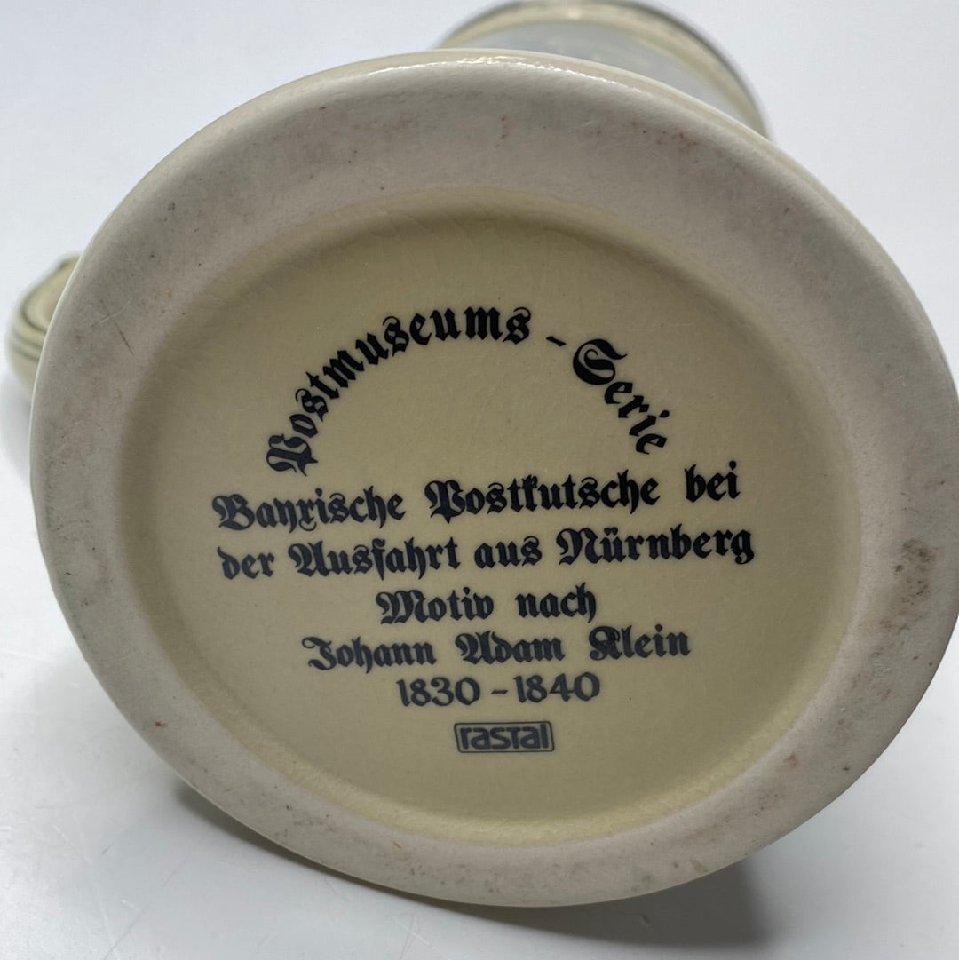 Bier Krug mit Zinndeckel