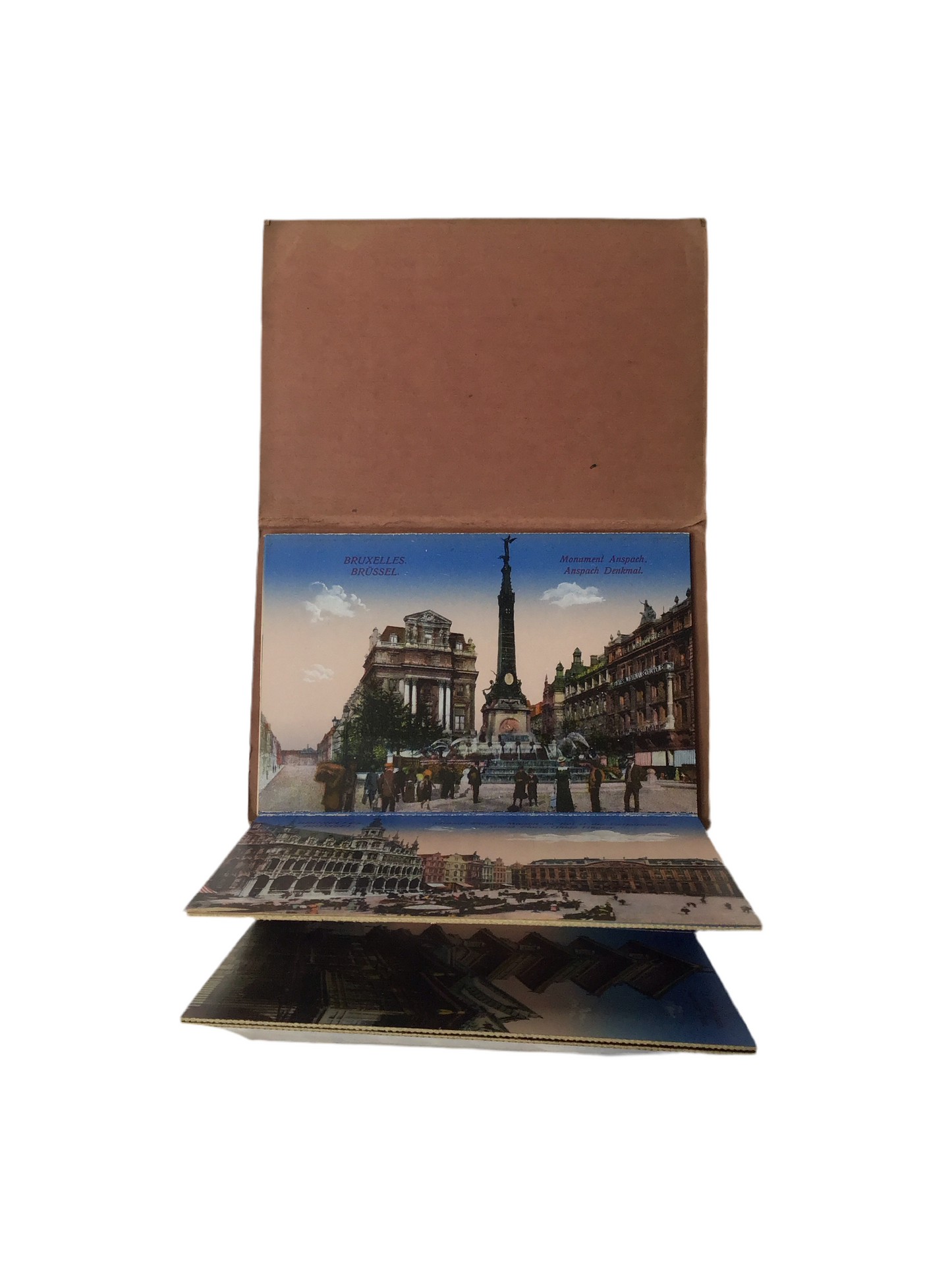 Alte Postkarten Heft Souvenir de Bruxelles