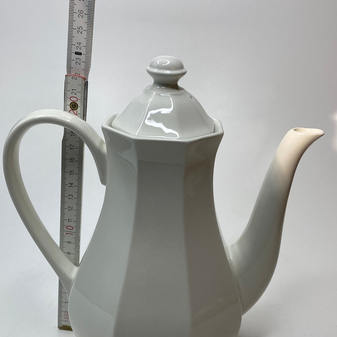 Royal Staffordshire Liberty Ironstone Weiß Teekanne