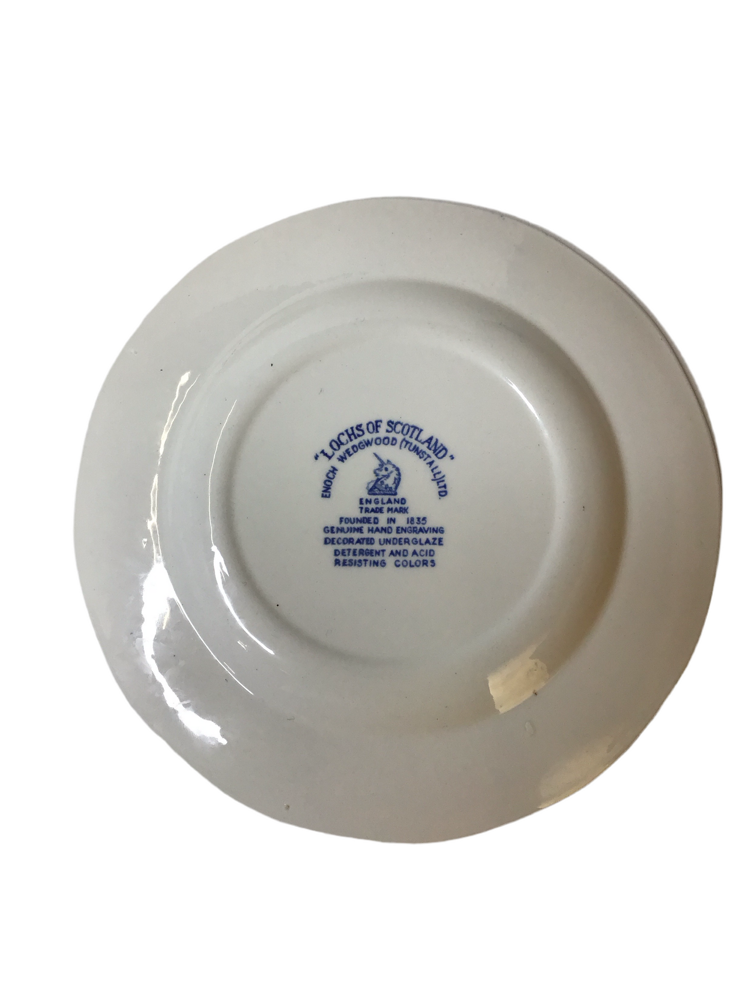 Lochs of Scotland Porzellan Dessert Teller