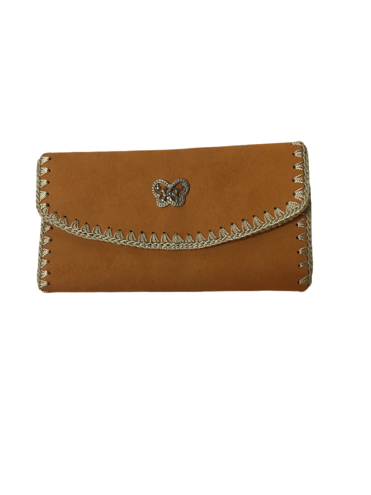 Geldbeutel Kunstleder Velour mit Magnet Verschluss