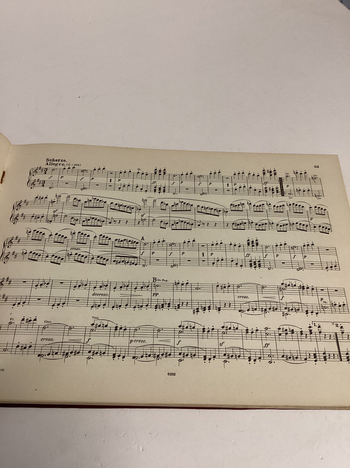 Beethoven Symphonien 1 Edition Peters