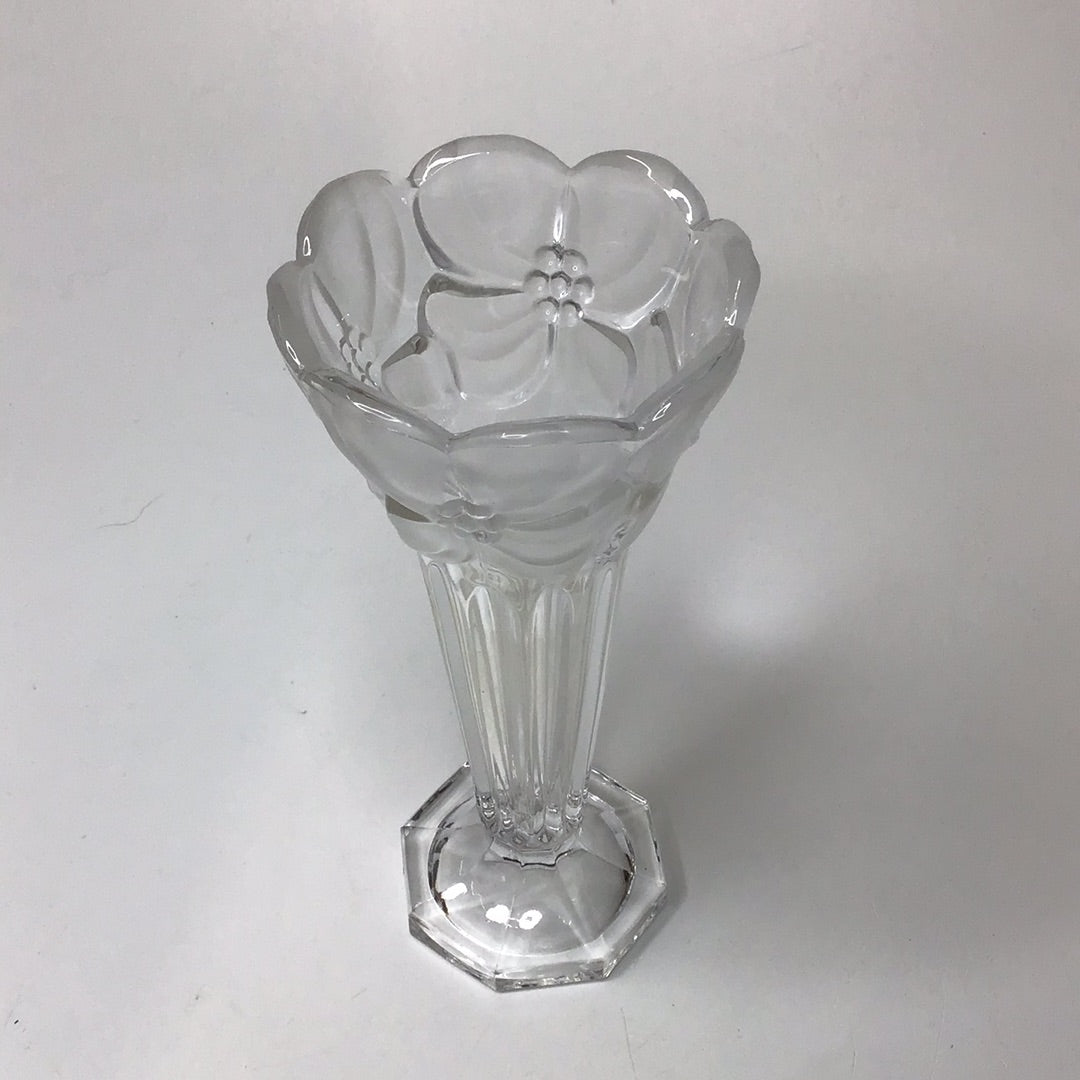 Vase aus Kristallglas