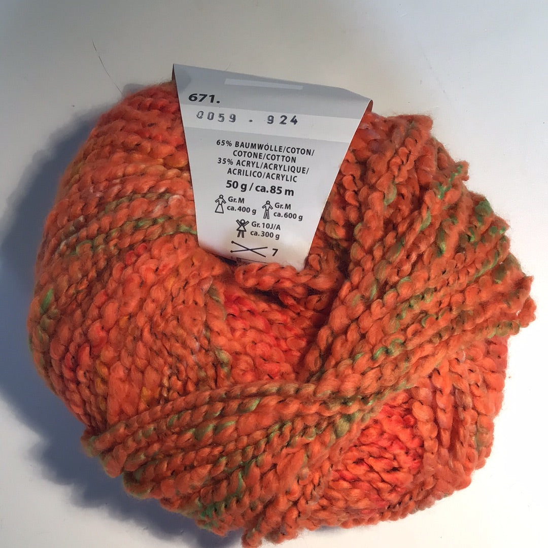 Strickgarn Orang