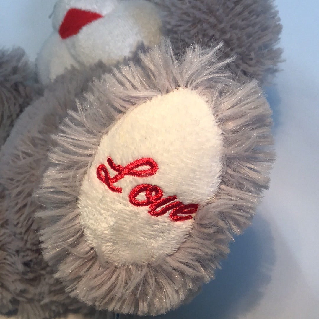 Plüschtier Stofftier Kuscheltier Maus Love