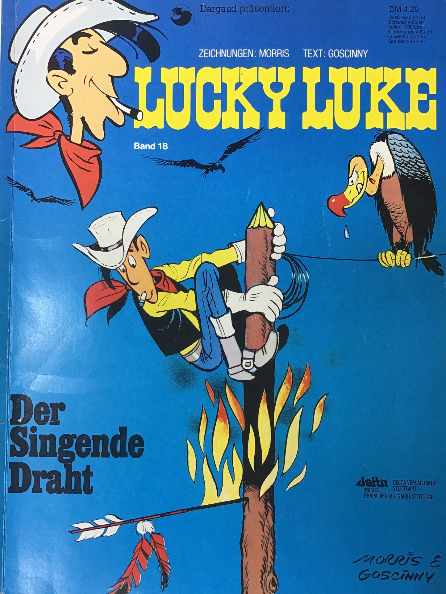 Lucky Luke Band 18 Der singende Draht Comics