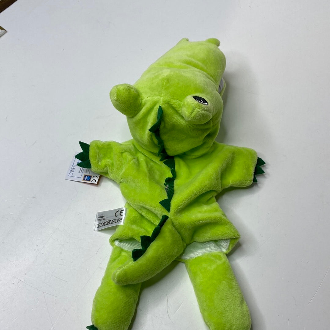 Handpuppe Krokodil