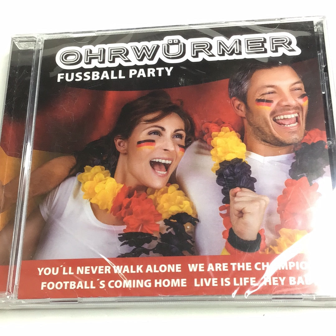 CD Musik Fußball Party