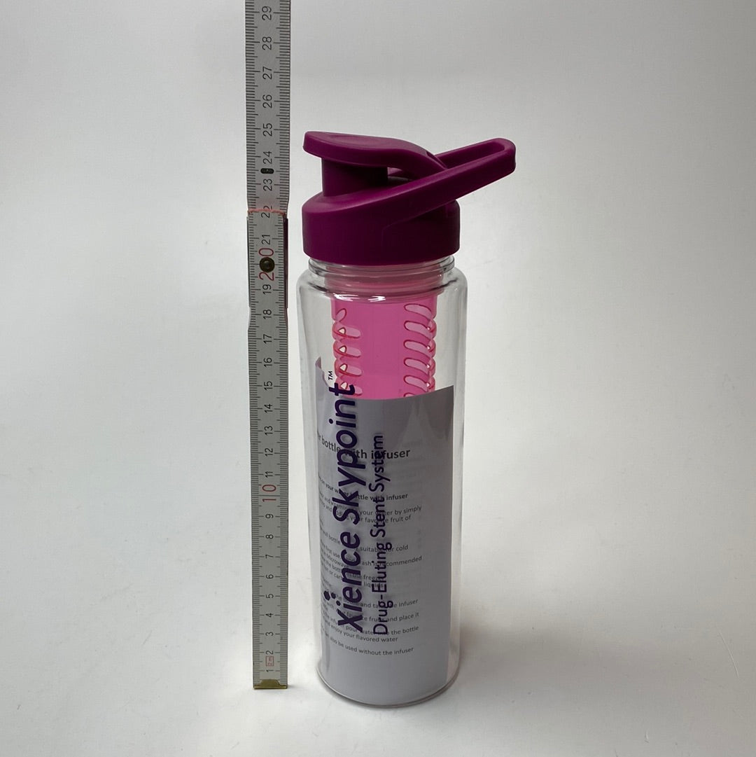 Trinkflasche, Wasserflasche mit Früchteeinsatz