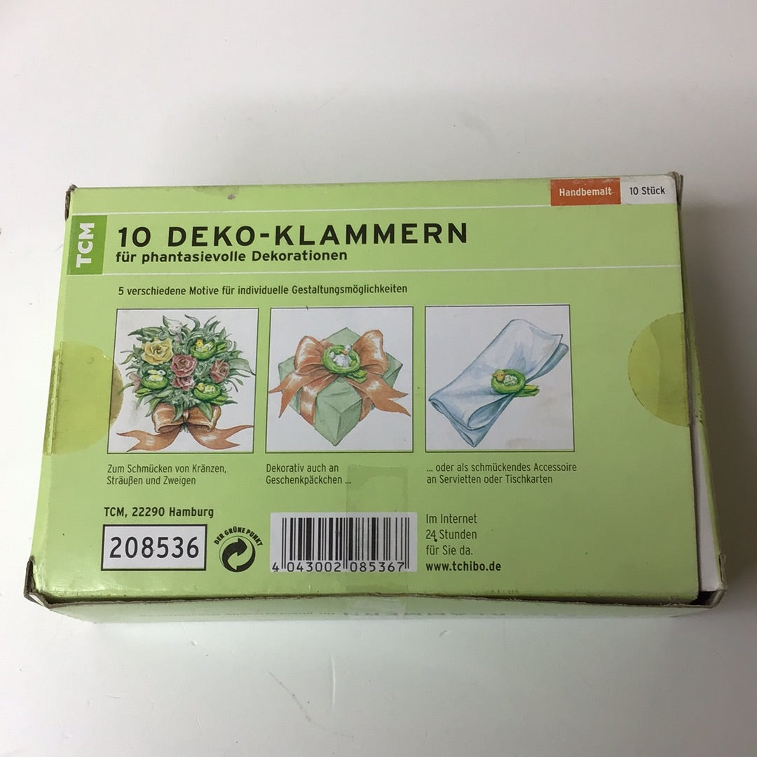 Deko-Klammern 10 Stück