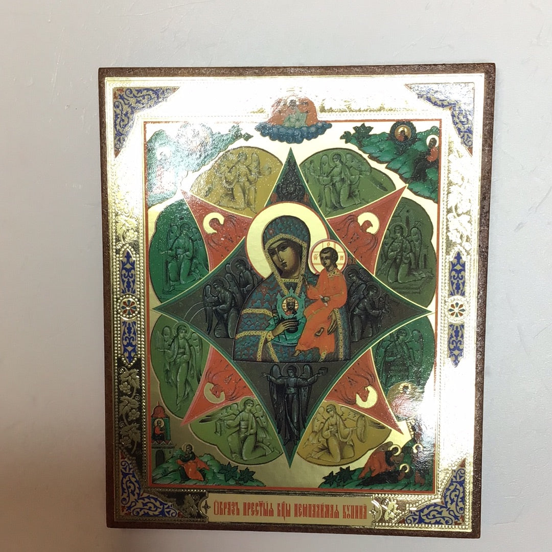 Ikone Gottesmutter unverbrennbarer Dornbusch