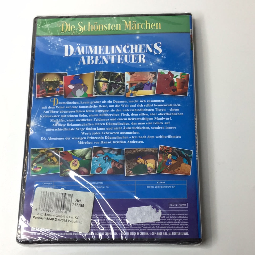 Däumelinchens Abedteuer DVD