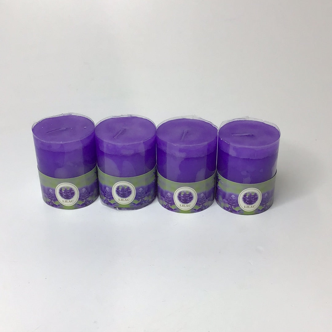 Duftkerzen Lavendel 4 Stück