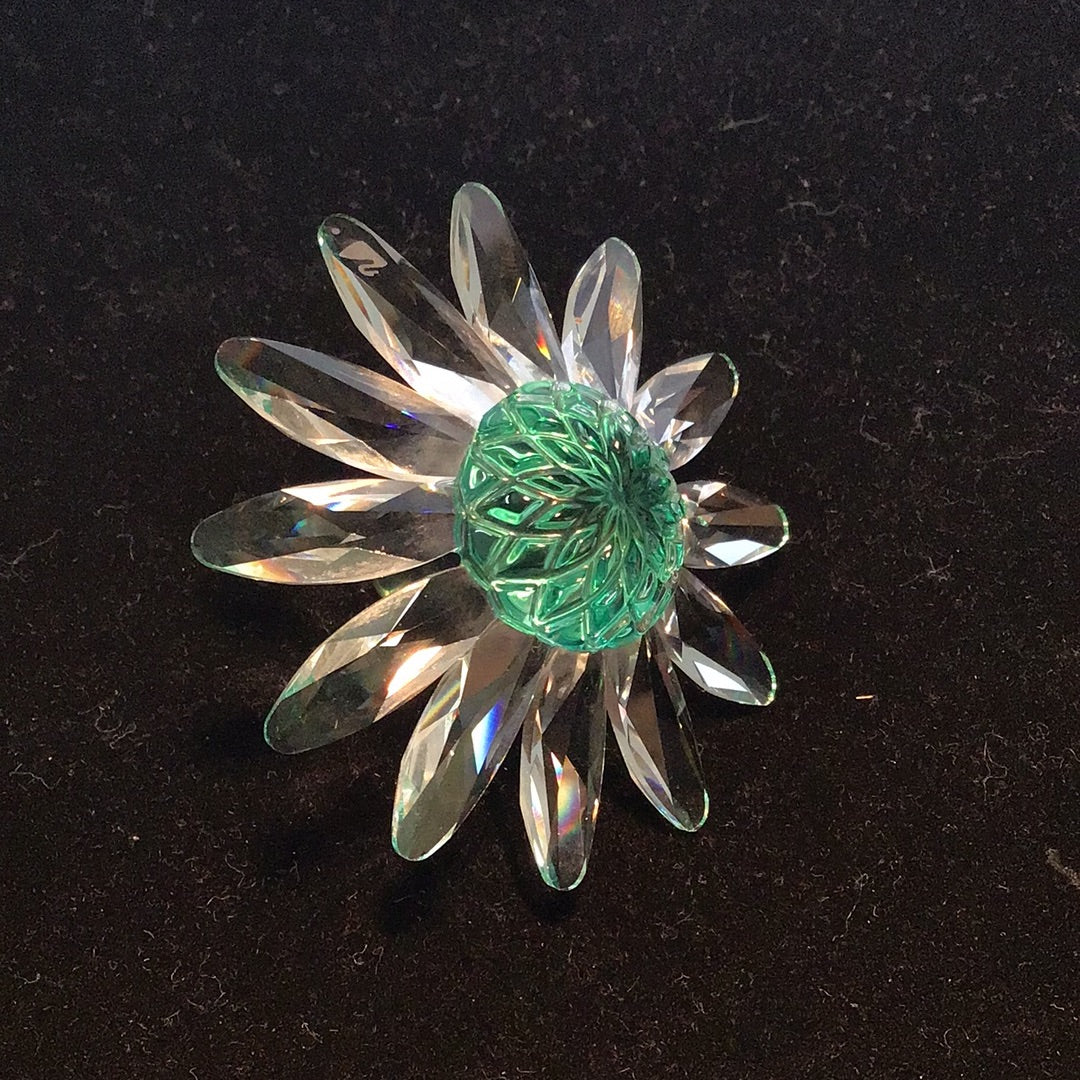 Swarovski Blume Margarete grün