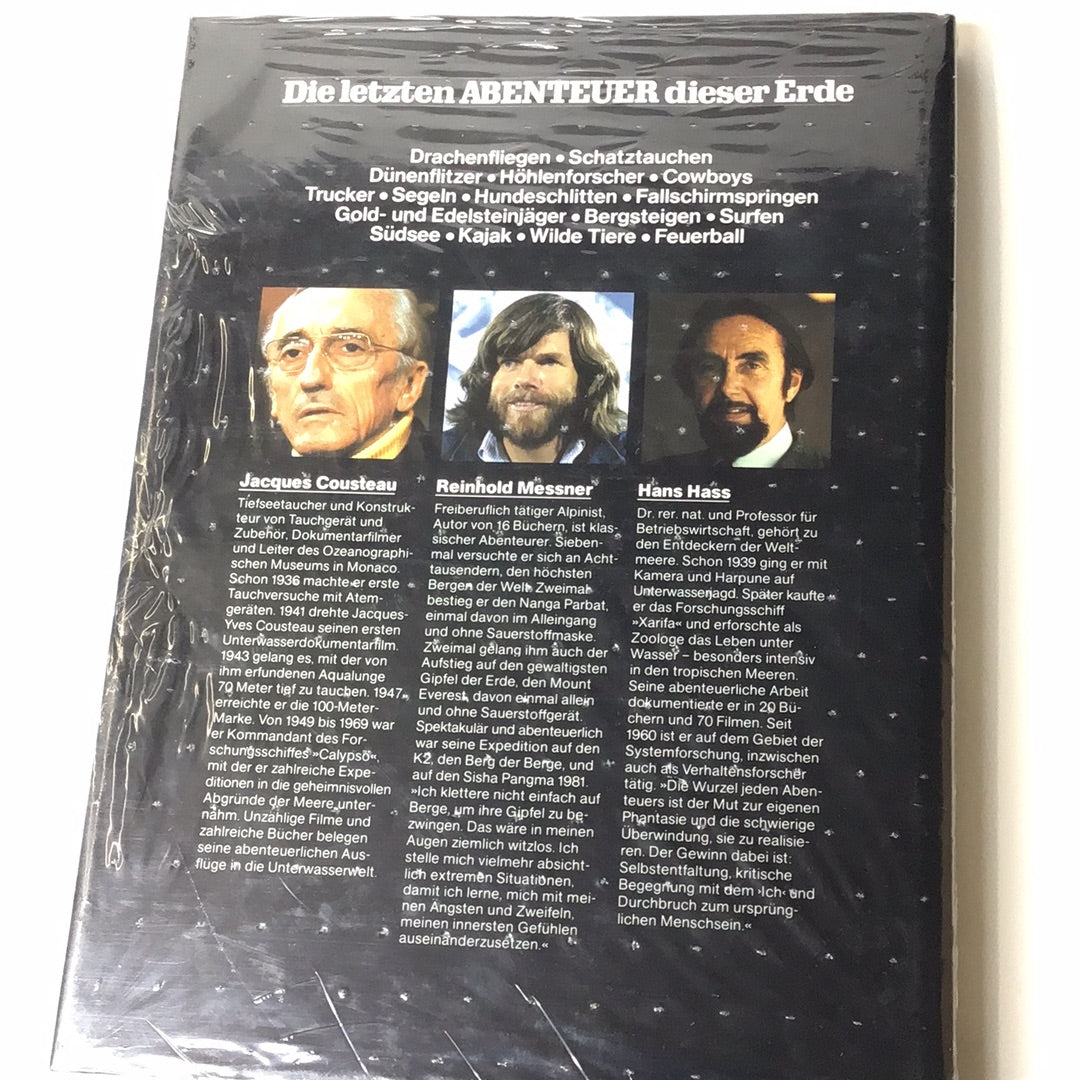 Die letzen Abenteuer dieser Erde Buch