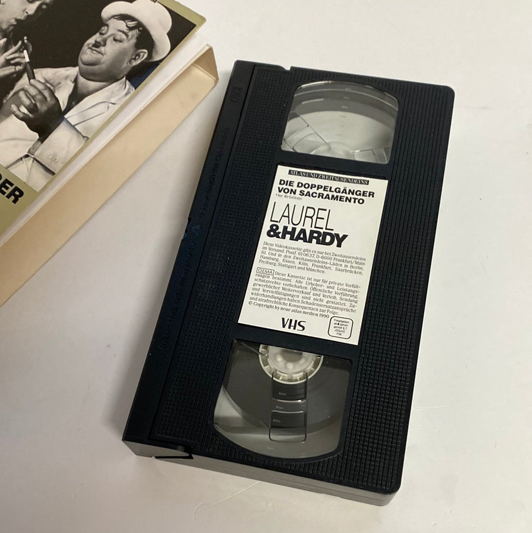 Laurel & Hardy, die Doppelgänger von Sacramento VHS