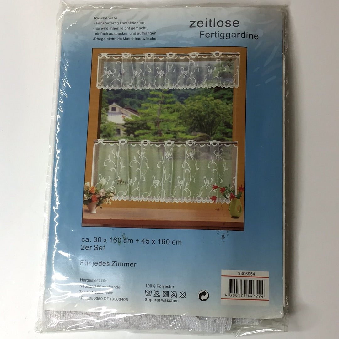 Fertiggardine Küchengardinen 2er Set