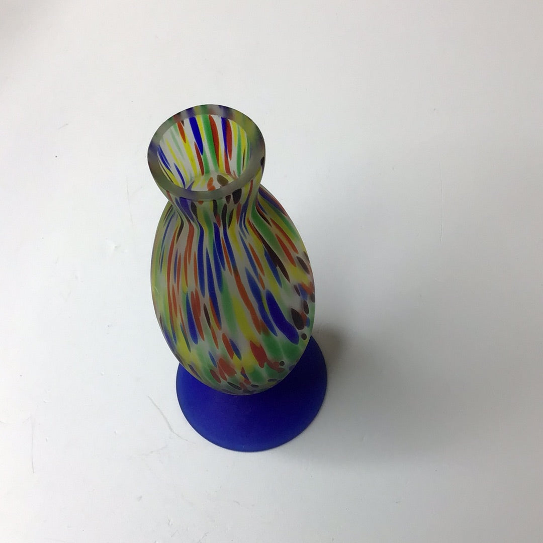 Glasvase Multi Farbig