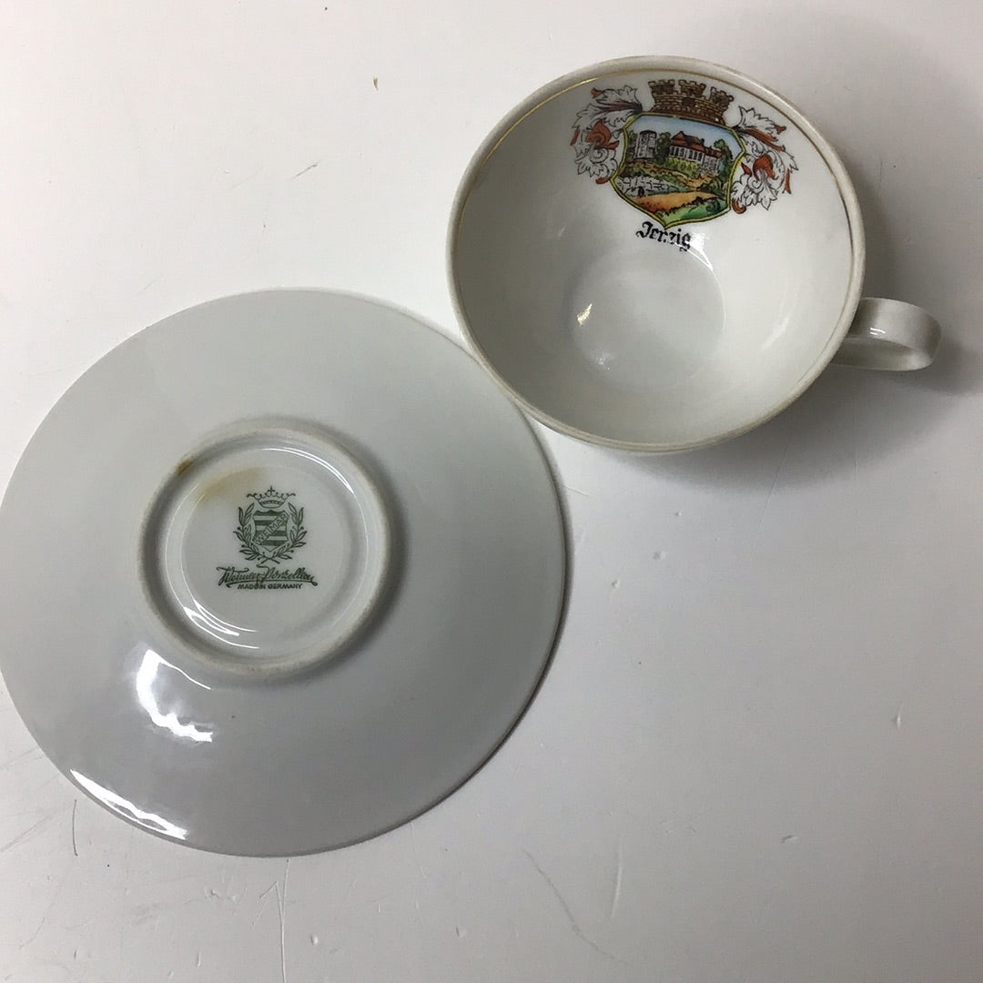 Weimer Porzellan Sammlertasse Teetasse