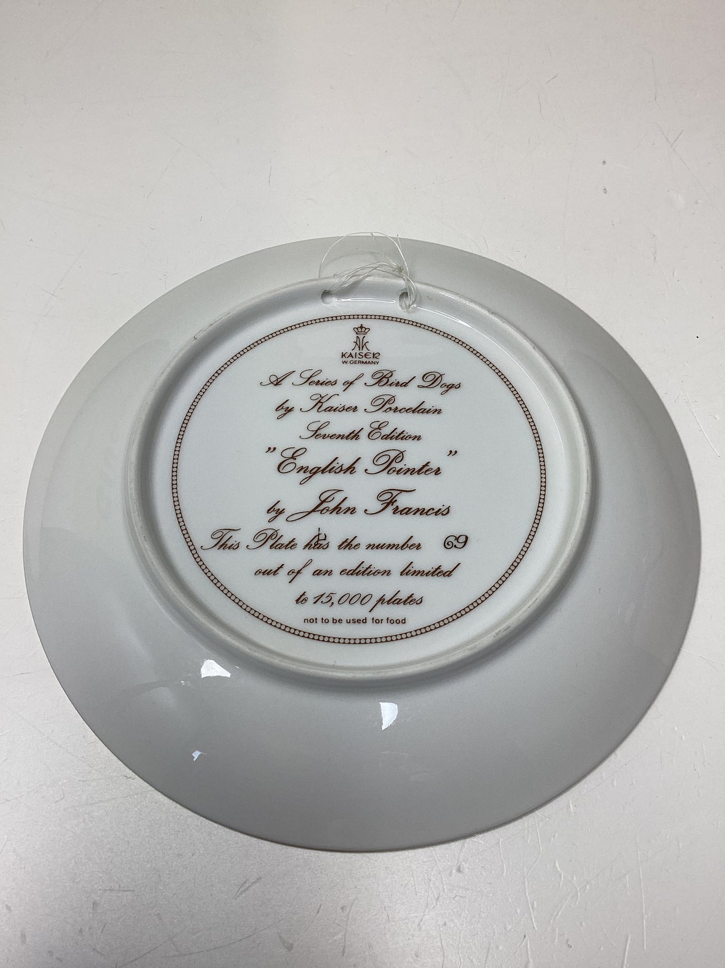 Vintage Porzellan Teller KAISER