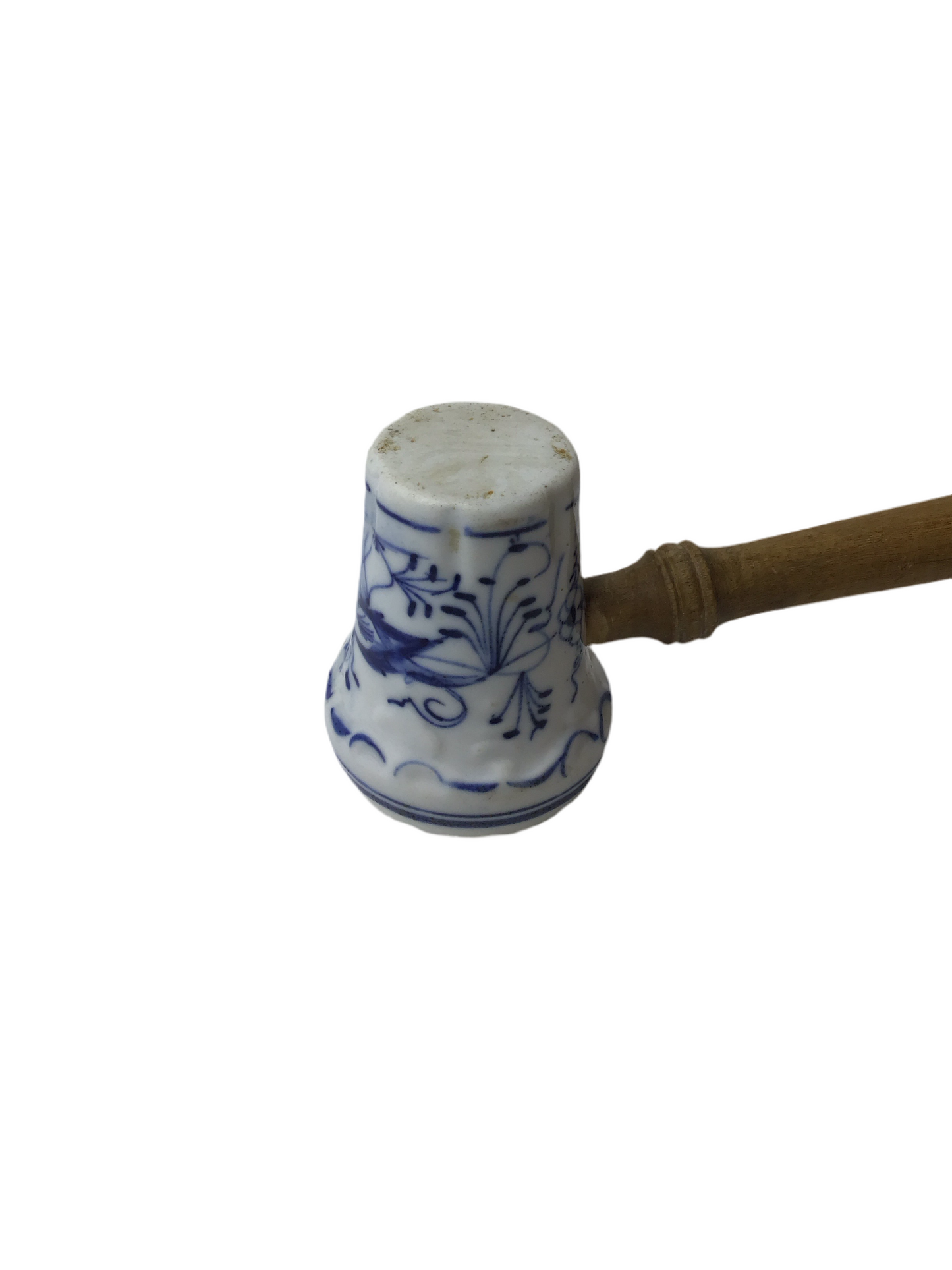 Jugendstil Fleischklopfer Porzellan