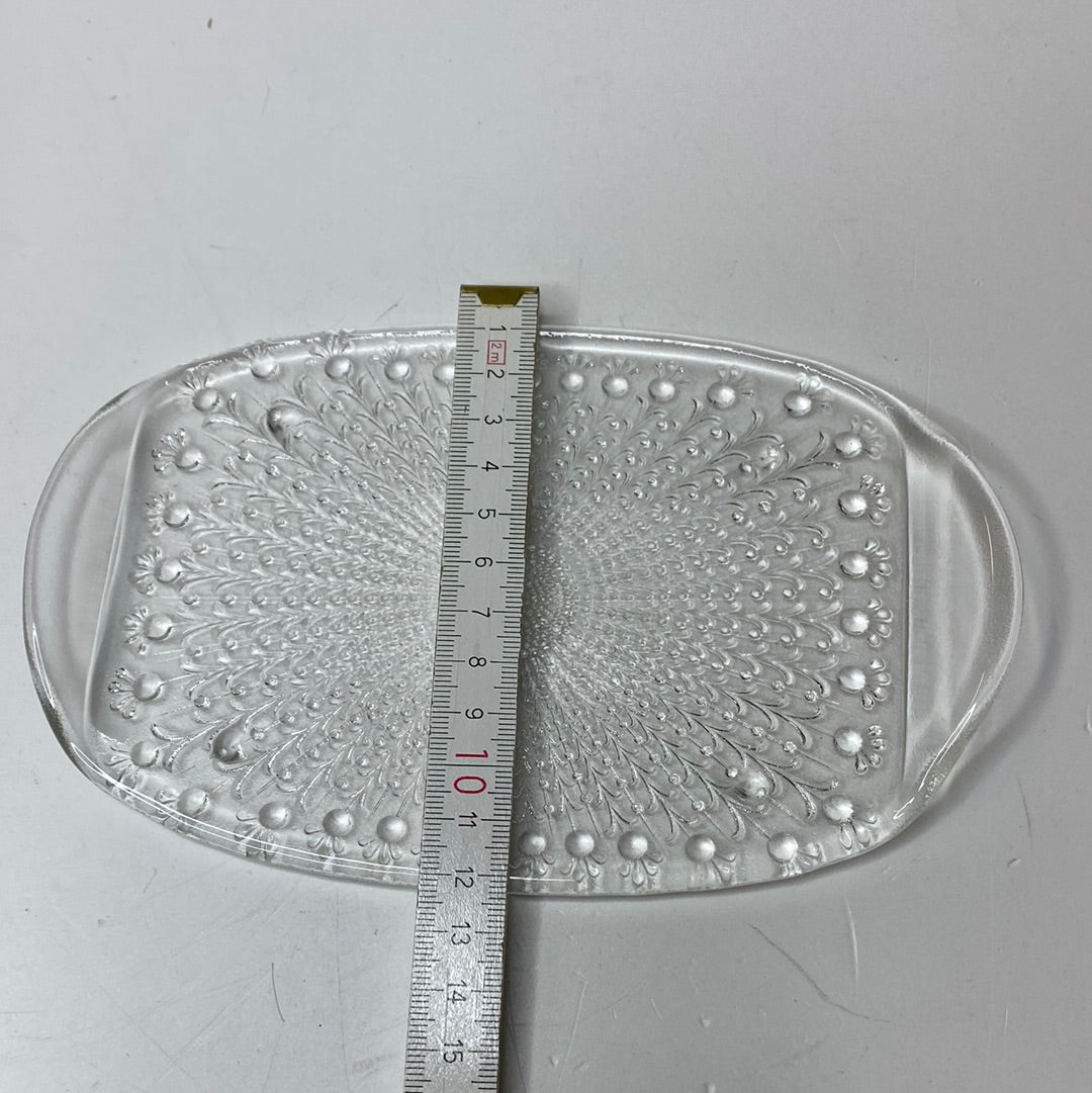 Servierplatte aus Glas