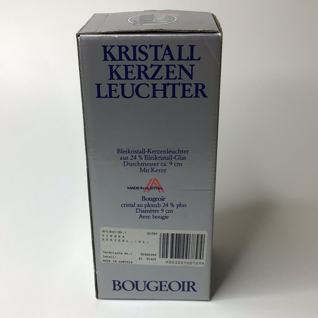 Kristall Kerzen Leuchter Bleikristall