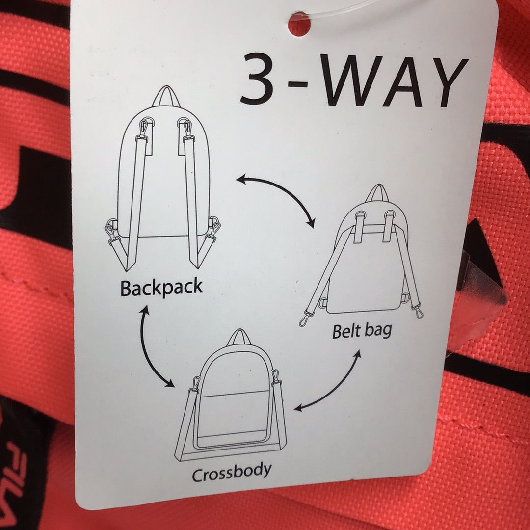 3-Wege Tasche Fila: Rucksack, Gürteltasche , Umhängetasche