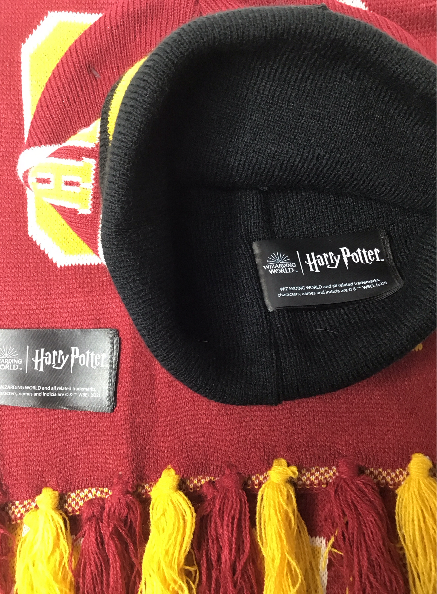 Harry Potter Gryffindor Schal und Mütze