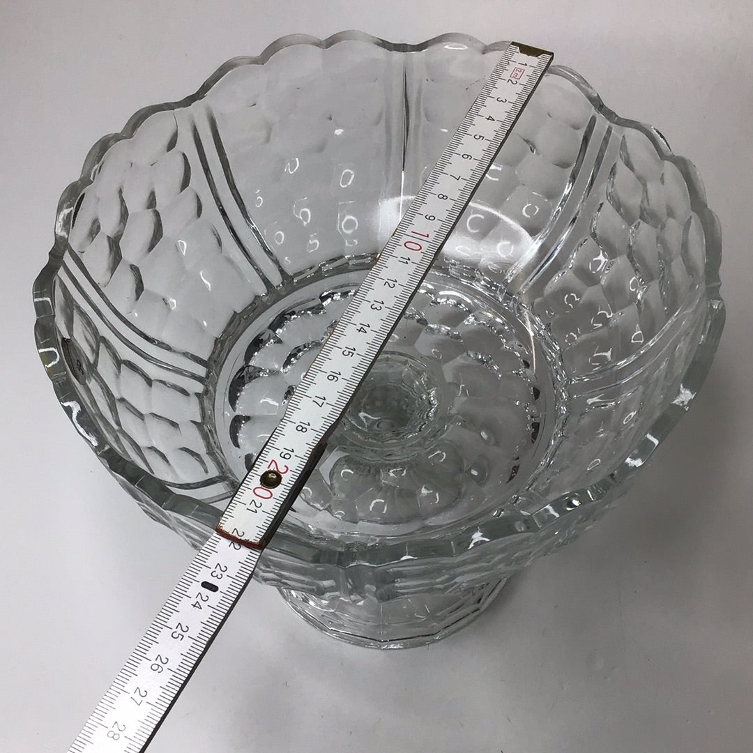 Stoelzle Oberglas Glasschale Obstschale Deko