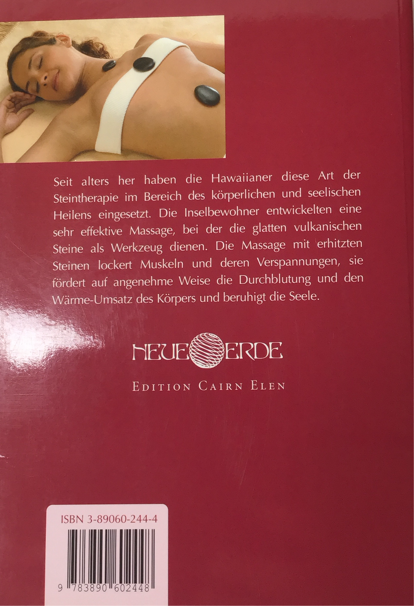 Hot Stones Massage mit heißen Steinen von Dagmar Fleck und Liane Jochum