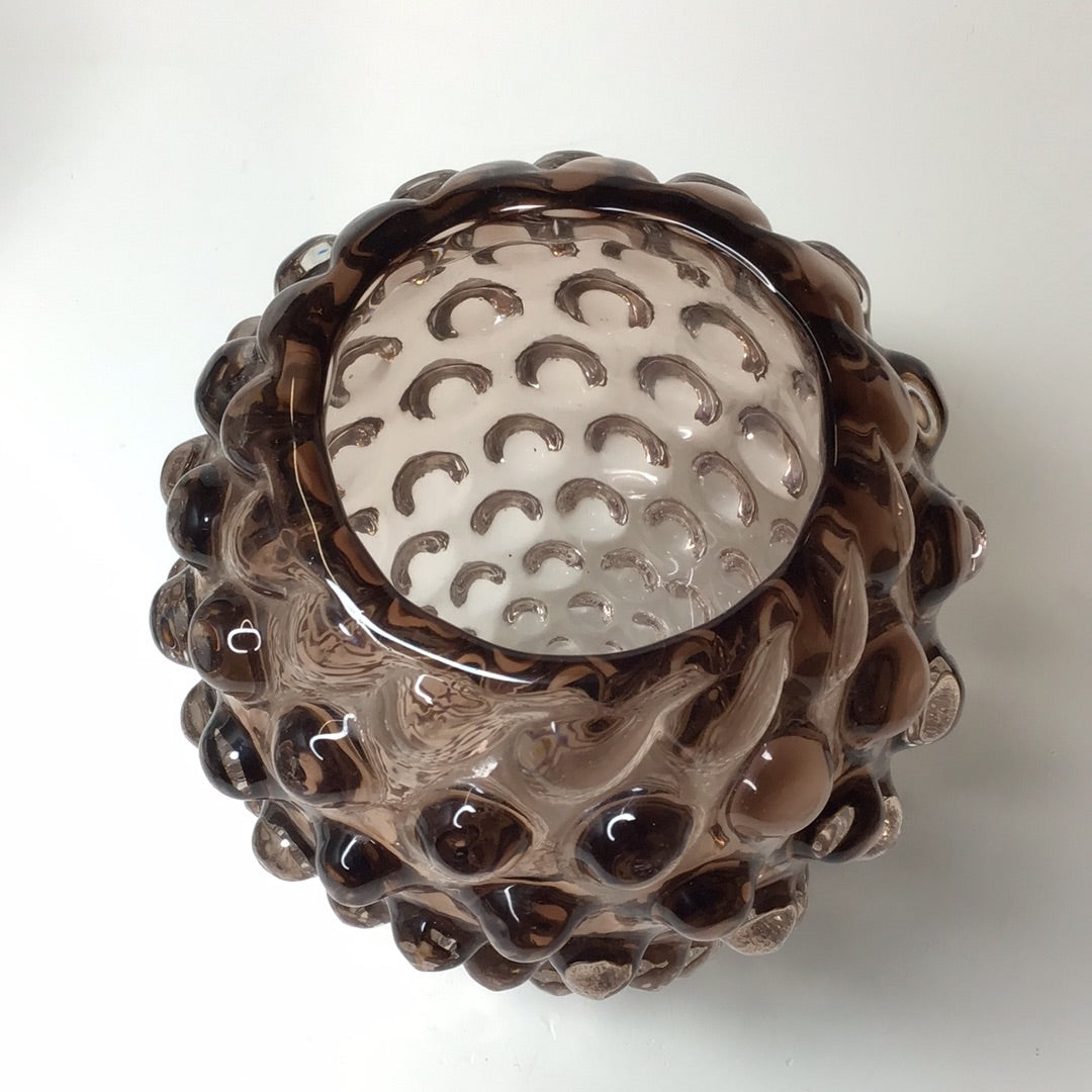 Vase Bubble aus Glas