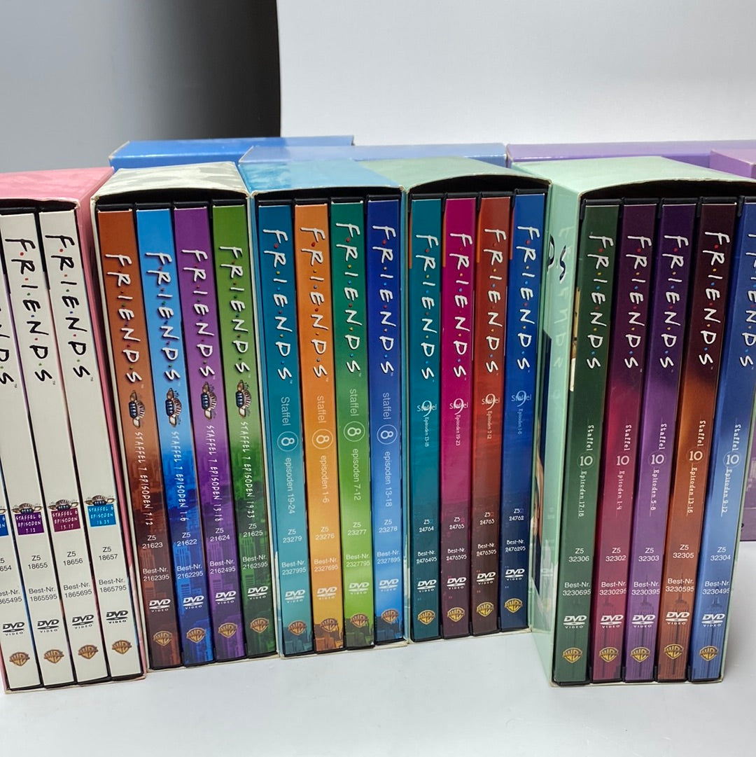Friends die komplette Staffels 1-10 DVDs