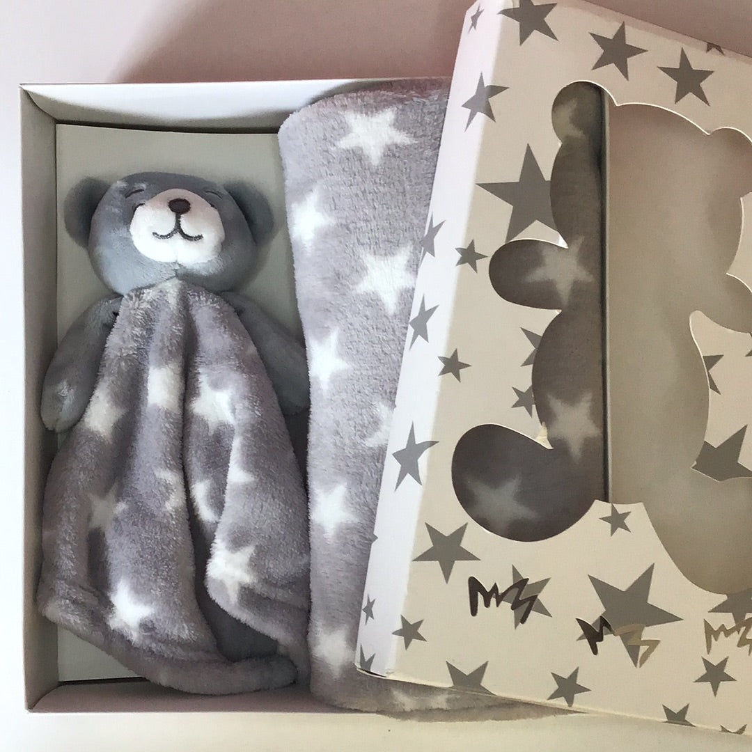 Baby Schmusetuch und Decke Geschenkartikel Geschenkset