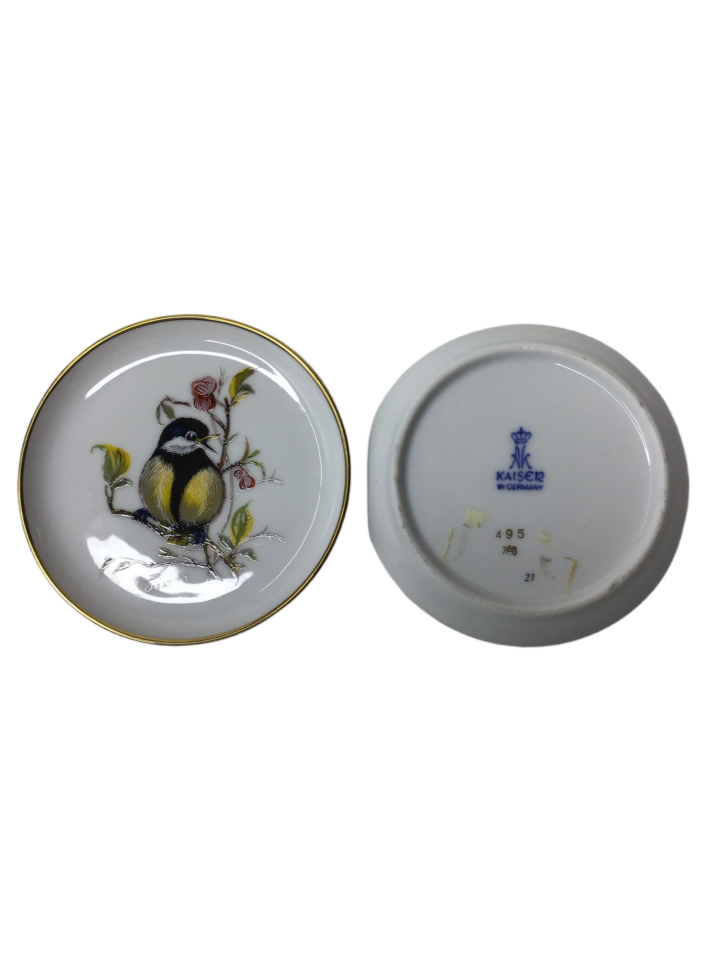 Kaiser Porzellan Untersetzer 2 Stück