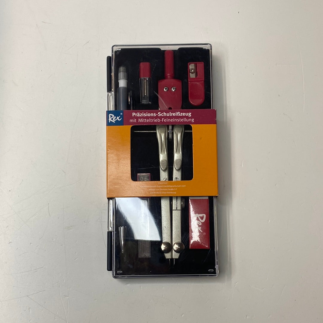 6teiliger Zirkelkasten Rex