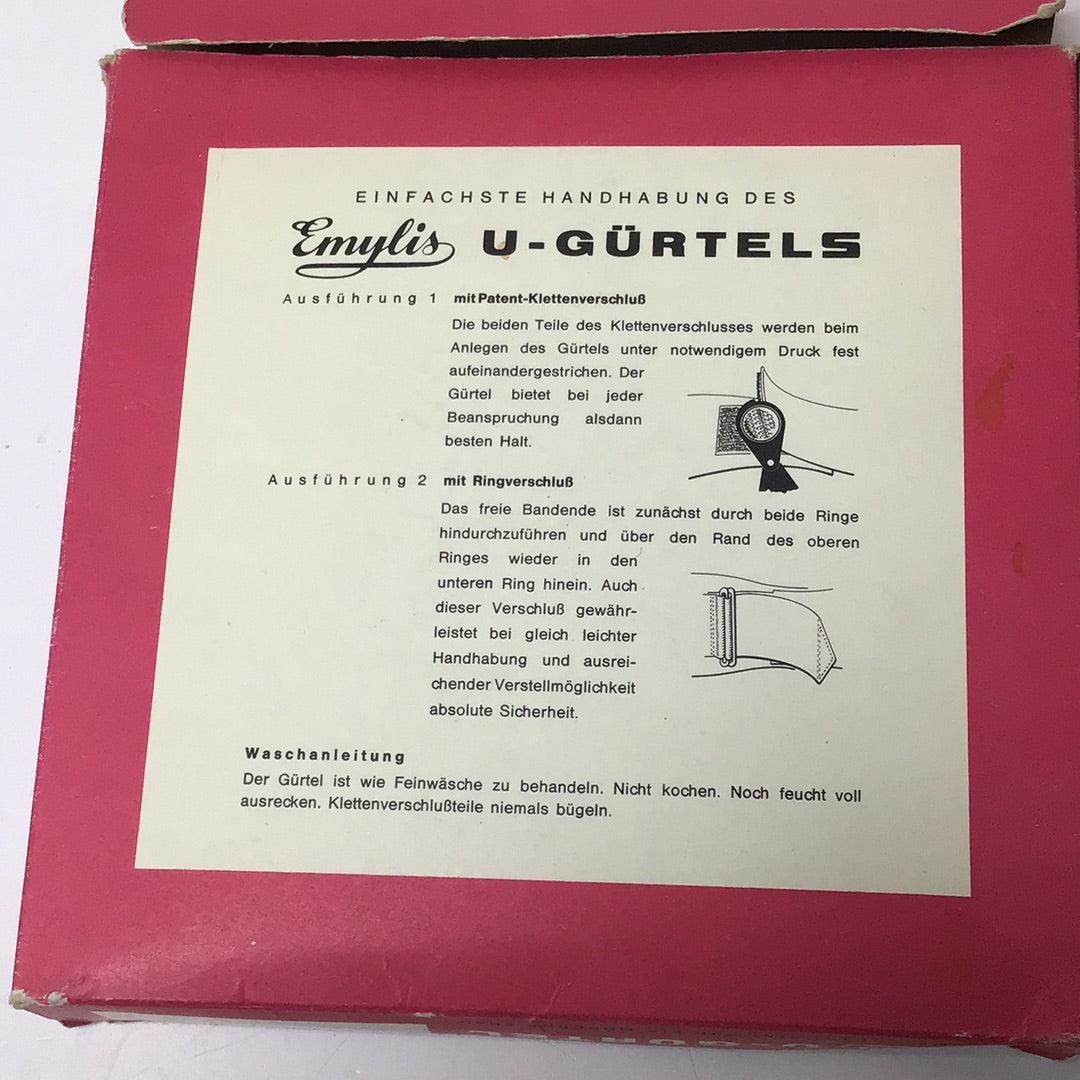 Emylis U-Gürtel Vintage