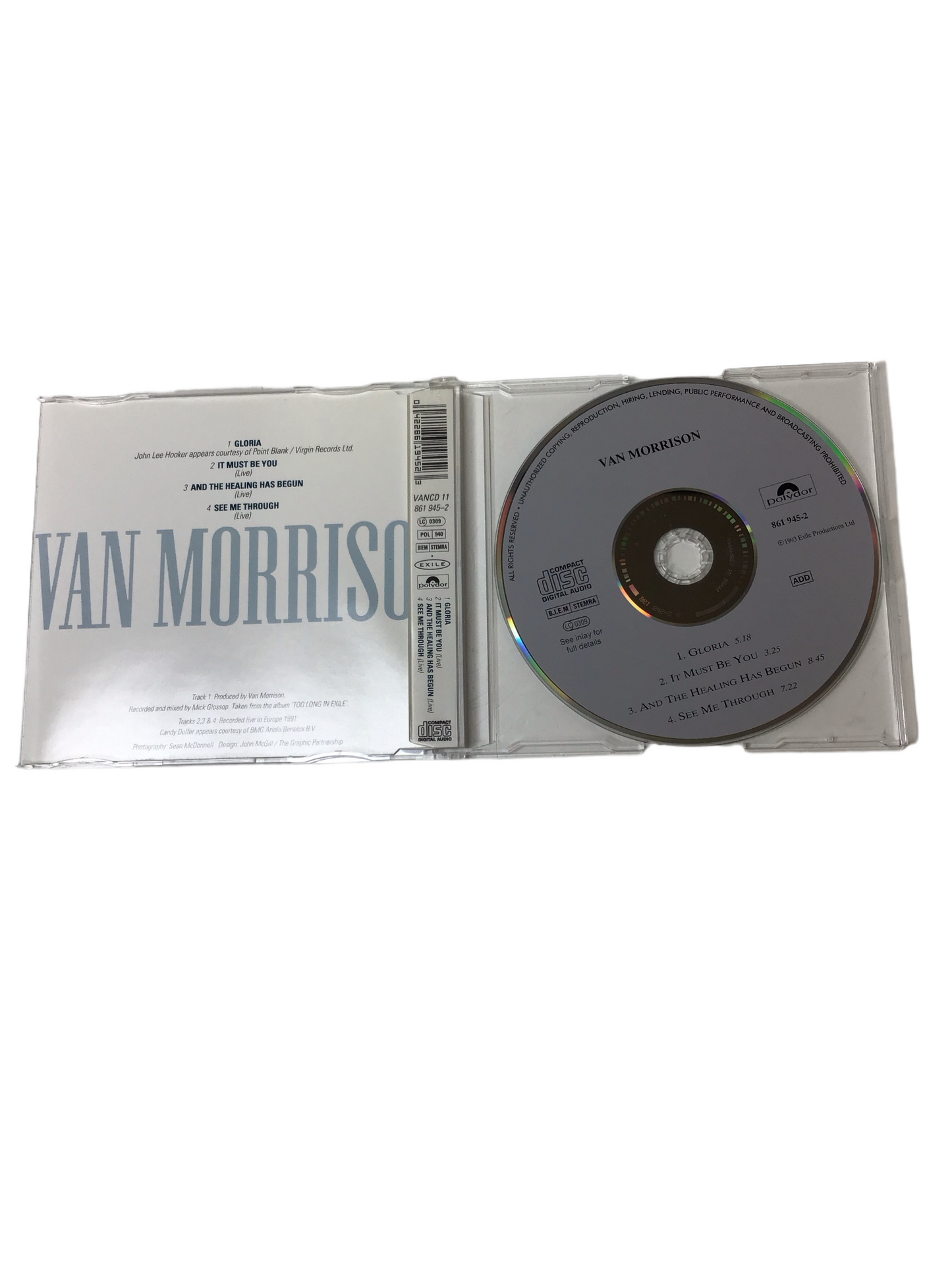 Van Morrison and John Lee Hooker / Buy it read it use it