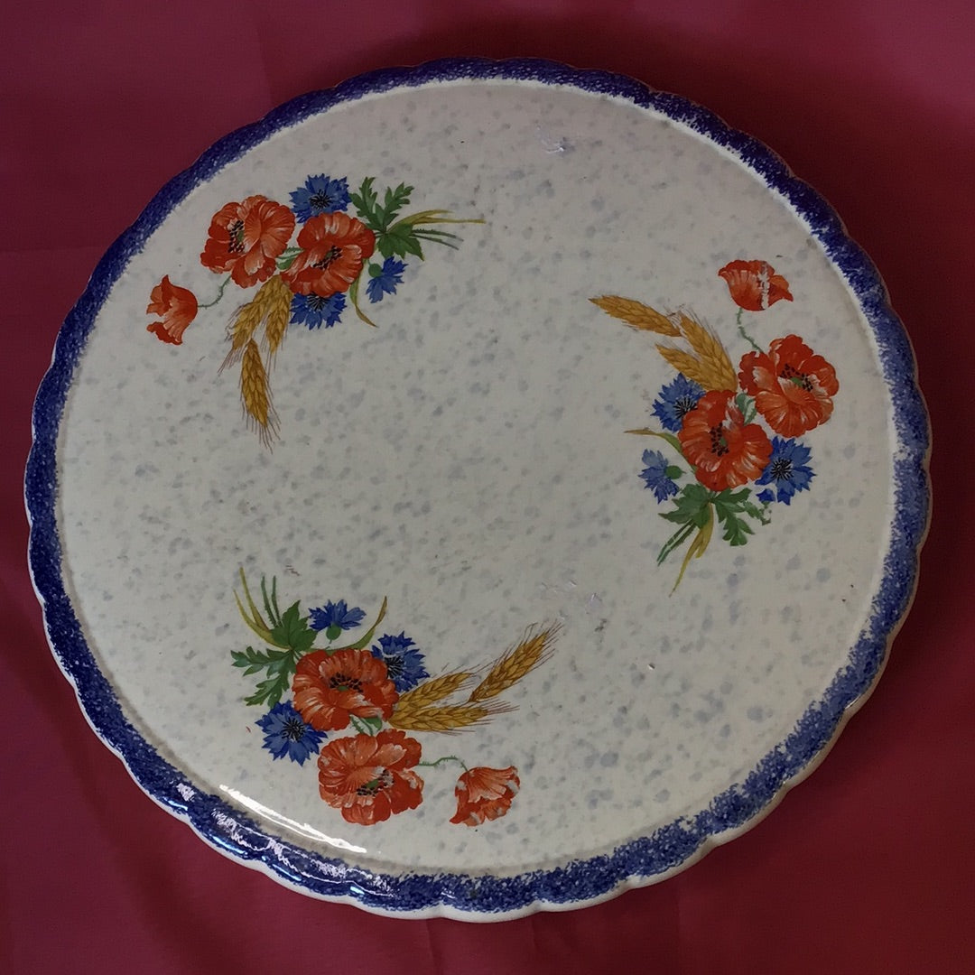 Servierteller Kuchenteller Villeroy und Boch Porzellan Antike