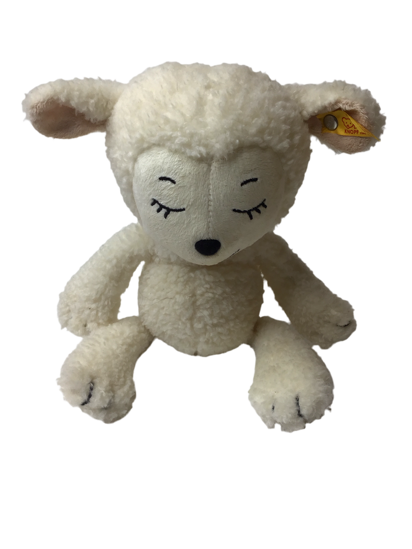 Steiff Kuscheltier schlafendes Schäfchen
