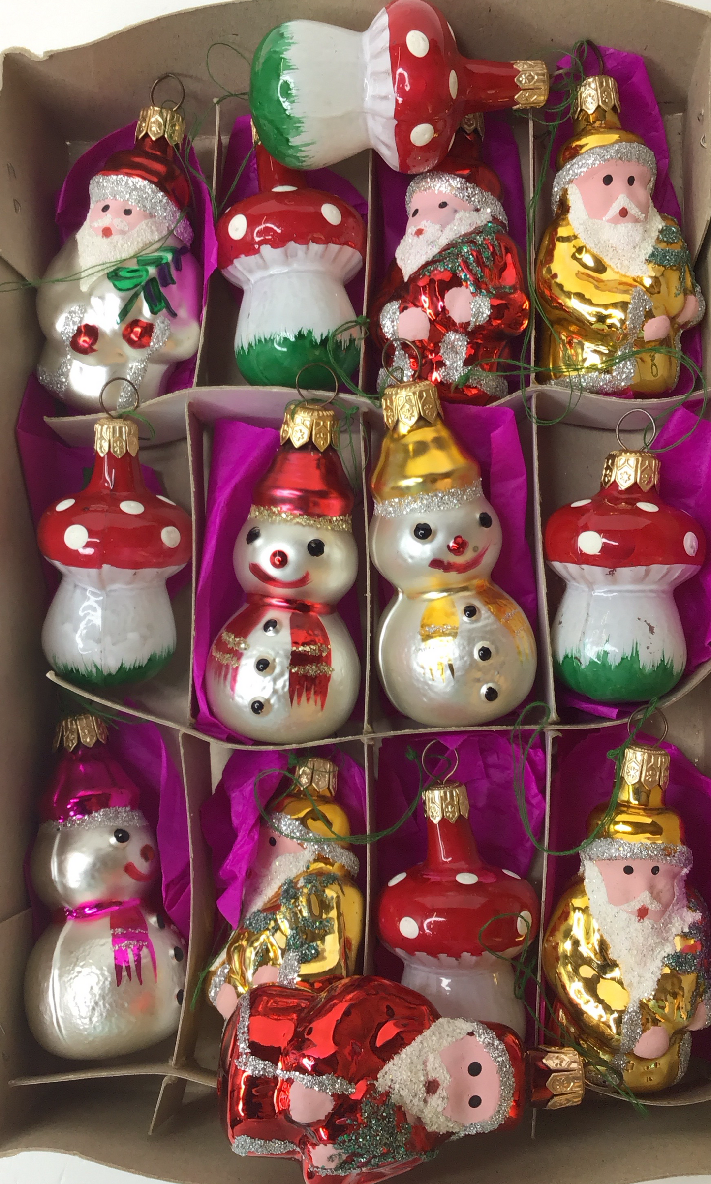 Christbaumschmuck Weihnachtsschmuck aus Glas