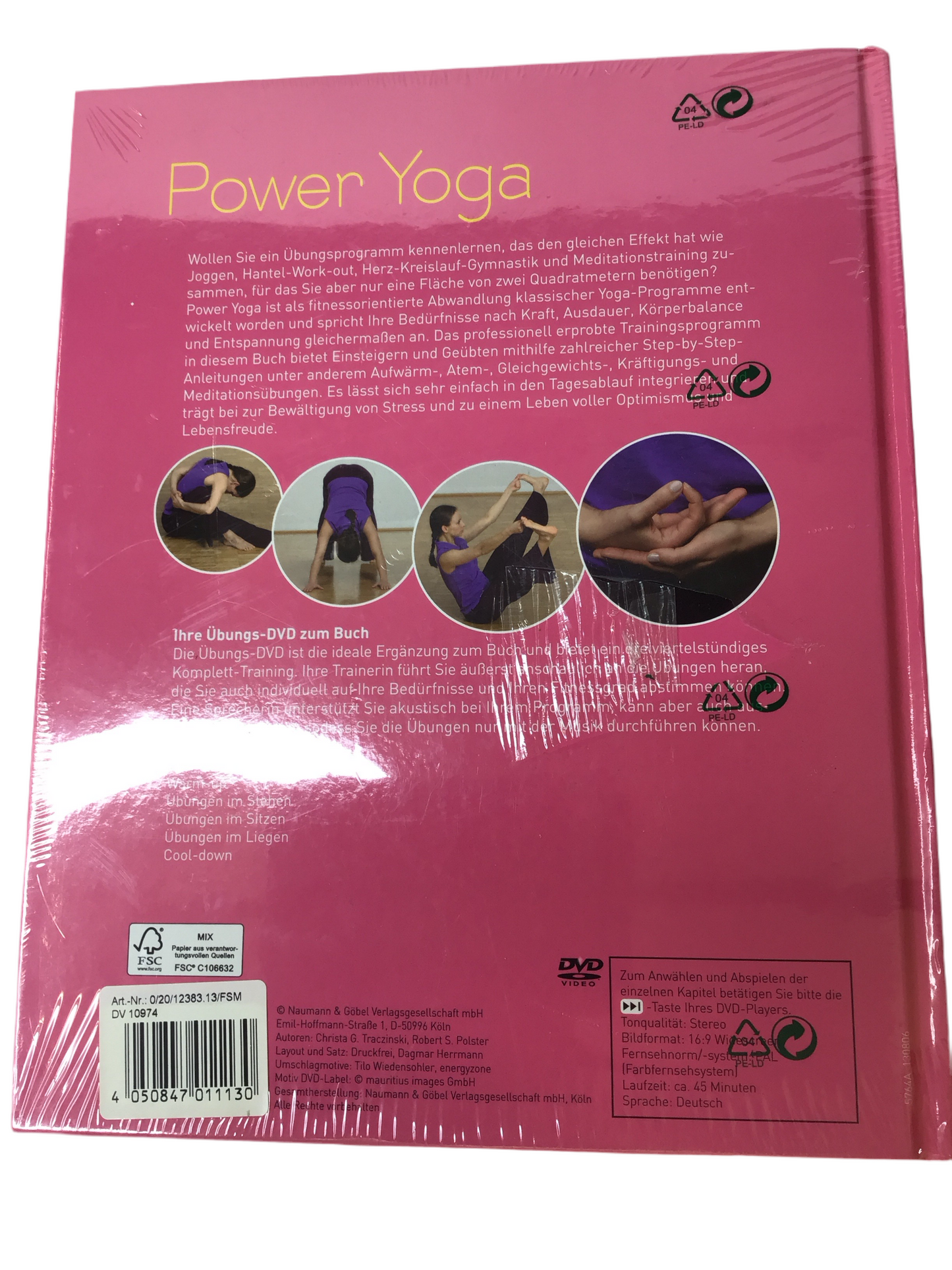 Power Yoga Buch mit Übungs- DVD